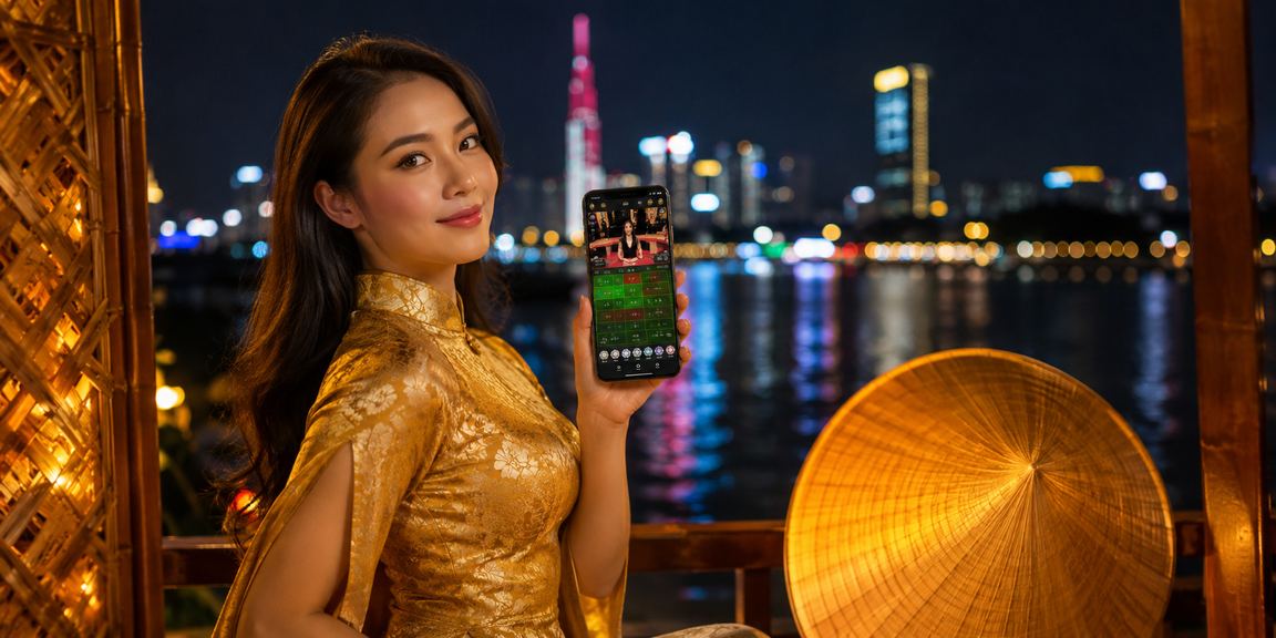 Người dùng tại TP. Hồ Chí Minh theo dõi sự kiện thể thao trực tuyến qua điện thoại